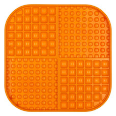 Лизальний килимок для собак LickiMat Slomo XL, помаранчевий, антистрес