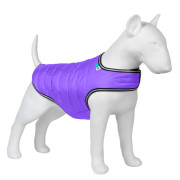 Легкая куртка-накидка для собак AiryVest фиолетового цвета на липучке - фото 1