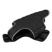 Легка куртка-накидка для собак AiryVest чорного кольору на липучці - фото 2