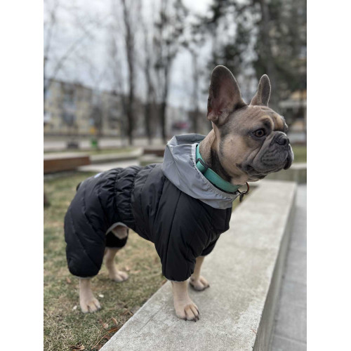 Комбинезон для собак AiryVest ONE чёрного цвета