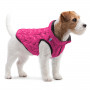 Двухсторонняя куртка-жилетка для собак AiryVest UNI розово-чёрного цвета