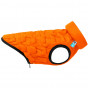 Двухсторонняя куртка-жилетка для собак AiryVest UNI оранжево-чёрного цвета