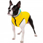 Легка та тепла двостороння куртка-жилетка для собак AiryVest "Colors of freedom" жовто-блакитна 