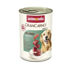 Корм GranCarno Adult Game консервований д/соб з дичиною 400 г арт.82478