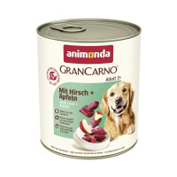 Влажный корм Animonda GranCarno Adult с олениной и яблоком для собак 800 г