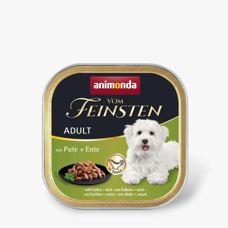 Вологий корм Animonda Vom Feinsten Adult з індичкою та качкою для собак 150 г