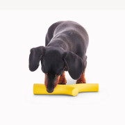 Игрушка с отверстием для лакомств Super Stick желтая для собак Beco Pets - фото 4