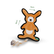 Мягкая игрушка с канатиком Кенгуру для собак Beco Pets - фото 2