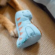 Мягкая игрушка Т-Рекс голубая для собак Beco Pets - фото 5