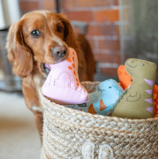 Мягкая игрушка Диметродон Beco Pets из переработанных материалов желтая для собак Beco Pets - фото 2