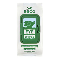 Бамбукові серветки для очищення слізних доріжок собак Beco Pets Dog Eye Wipes