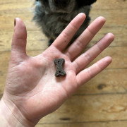 Печиво для собак Beco Pets Шоколад з керобом, ромашкою та кіноа 70 г (рослинний білок) - фото 2