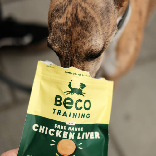 Печенье для собак Beco Pets Куриная печень с пастернаком и медом 60 г