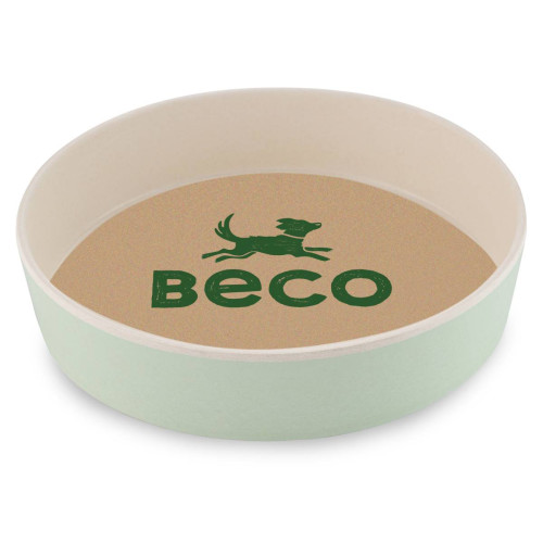 Миска для собак Beco Pets, бамбук, зеленая