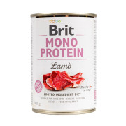Корм влажный Brit Mono Protein Lamb для собак з ягнятиною 400 г - фото 1
