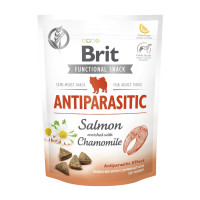 Лакомства Brit Care Functional Snack Snack Antiparasitic Salmon д/собак напіввологі антипаразитарний ефект лосось 150 г