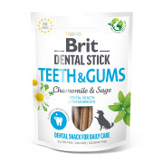 Ласощі Brit Dental Stick Teeth and Gums для дорослих собак з ромашкою та шавлією для здоров я ясен і зубів 7 шт 251 г - фото 1