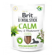 Лакомства Brit Dental Stick Calm для взрослых собак з коноплею та пустирником заспокійливі 7 шт 251 г - фото 1