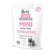 Корм сухий Brit Care Grain Free Mini Yorkshire для йоркширських тер’єрів з лососем та тунцем 400 г - фото 1