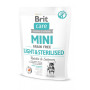 Корм сухой Brit Care Grain Free Mini Light Sterilised для взрослых собак дрібних порід з зайвою вагою або стерілизованих с кроликом та лососем 400 г