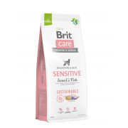 Корм сухий Brit Care Dog Sustainable Sensitive для собак з чутливим травленням з рибою та комахами - фото 3