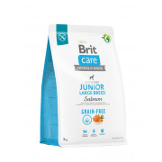 Корм сухой Brit Care Dog Grain-free Junior Large Breed для молодых собак крупных пород беззерновой с лососем - фото 2