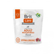 Корм сухий Brit Care Dog Hypoallergenic Adult Medium Breed для собак середніх порід гіпоалергенний з ягням - фото 1