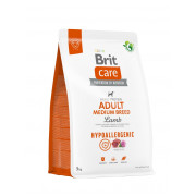 Корм сухий Brit Care Dog Hypoallergenic Adult Medium Breed для собак середніх порід гіпоалергенний з ягням - фото 2
