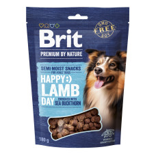 Ласощі Brit Premium Semi-moist Snacks Lamb with Sea Buckthorn напіввологі для cобак з ягням і обліпихою 180 г
