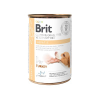 Влажный корм Brit Grain Free VetDiet Hepatic для собак при заболеваниях печени с индейкой 400 г