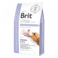 Сухой корм Brit Grain Free VetDiet Gastrointestinal для собак при нарушении пищеварения с сельдью и лососем 12 кг