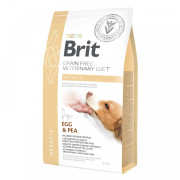 Сухий корм Brit Grain Free VetDiet Hepatic для собак при захворюваннях печінки з яйцем горохом та бататом - фото 1