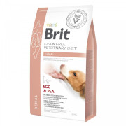 Сухий корм Brit Grain Free VetDiet Renal для собак при нирковій недостатності з яйцем та горохом - фото 1