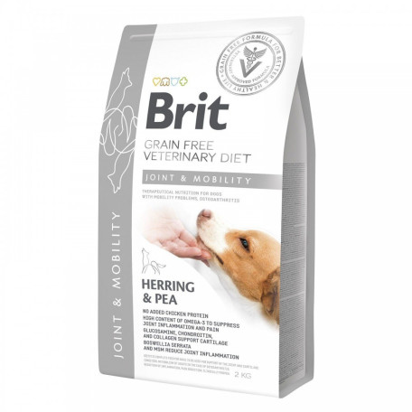Сухий корм Brit Grain Free VetDiet Mobility для собак для здоров'я суглобів з оселедцем та лососем