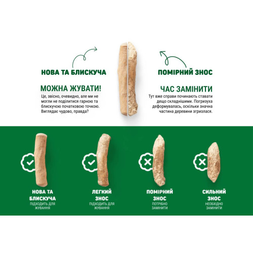 Паличка-погризушка з кавового дерева для помірного гризіння для собак Chewies