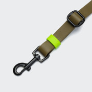 Біотановий повідець вільні руки для собак Cloud7 Hands-Free-Leash Ipanema, оливковий - фото 4