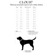 Утеплена куртка для собак Cloud7 Alaska, коричнева - фото 6