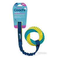 Іграшка для перетяжок Coachi Tuggi Helix синя із зеленим та блакитним для собак COACHI
