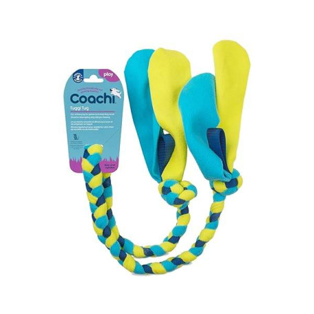 Игрушка для перетяжек Coachi Tuggi Tug Синий с зеленым и голубым для собак COACHI