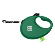 Поводок-рулетка WAUDOG R-leash с контейнером, зелёный - фото 4