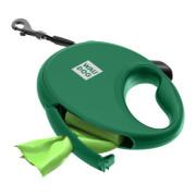 Поводок-рулетка WAUDOG R-leash с контейнером, зелёный - фото 7