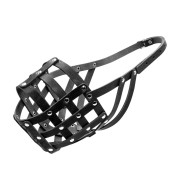 Намордник м'який для собак CoLLaR, чорний, натуральна шкіра - фото 12