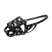 Намордник м'який для собак CoLLaR, чорний, натуральна шкіра - фото 8