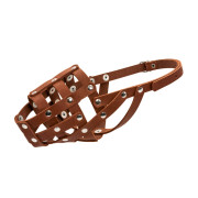Намордник для собак CoLLaR, коричневий, натуральна шкіра - фото 5