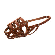 Намордник для собак CoLLaR, коричневий, натуральна шкіра - фото 8
