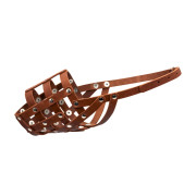 Намордник для собак CoLLaR, коричневий, натуральна шкіра - фото 9
