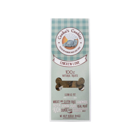 Натуральне печиво для собак Cooka`s Cookies Курка з овочами 100 г
