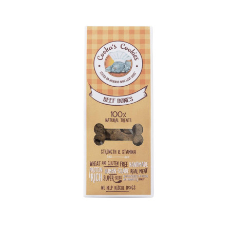 Натуральне печиво для собак Cooka`s Cookies Яловичина з овочами 100 г