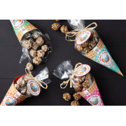 Натуральні ласощі для собак Cooka's Cookies Beijinhos Сардини з свининою, морквою та насінням 50 г - фото 2