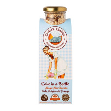 Натуральная смесь для приготовления праздничного торта для собак Cooka's Cookies Cake In Bottle с Курицей 320 г